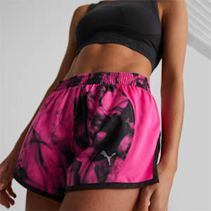 Run Fav All Over Print Velocity 3" Women's Running Shorts, Ravish-AOP, extralarge-IND